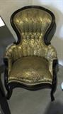 Victorian chair, needs reupholstered. 