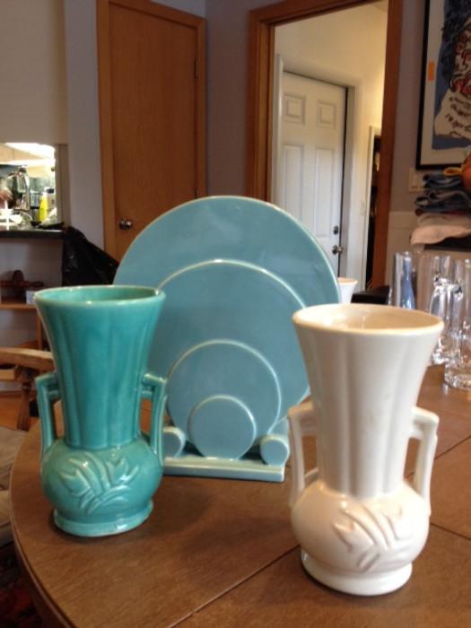 Vintage McCoy Pottery Vases