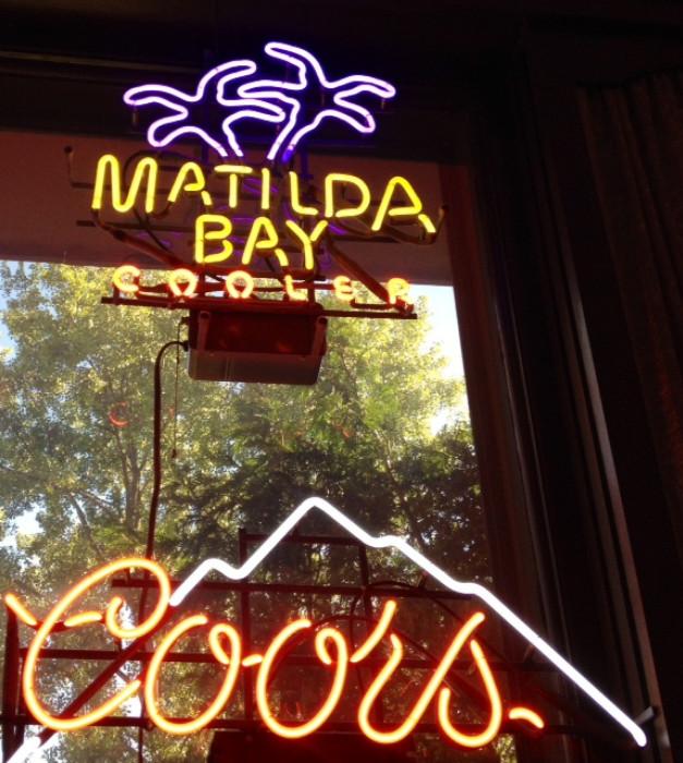 Vintage Matilda Bay & Coors Neon Signs