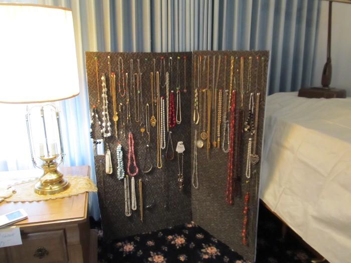 Just a sample of necklaces