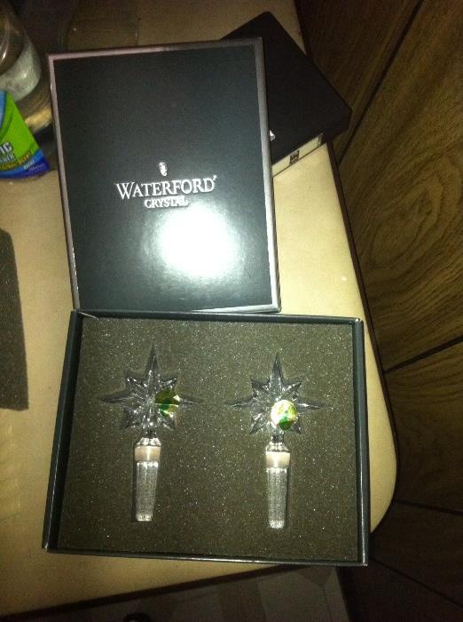 Waterford Crystal a Wine Stoppers