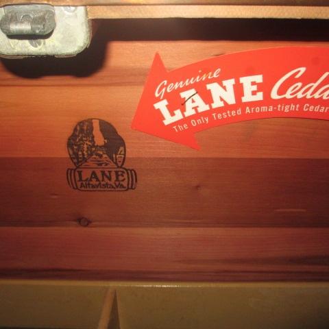 lane cedar chest…great for boot storage too...