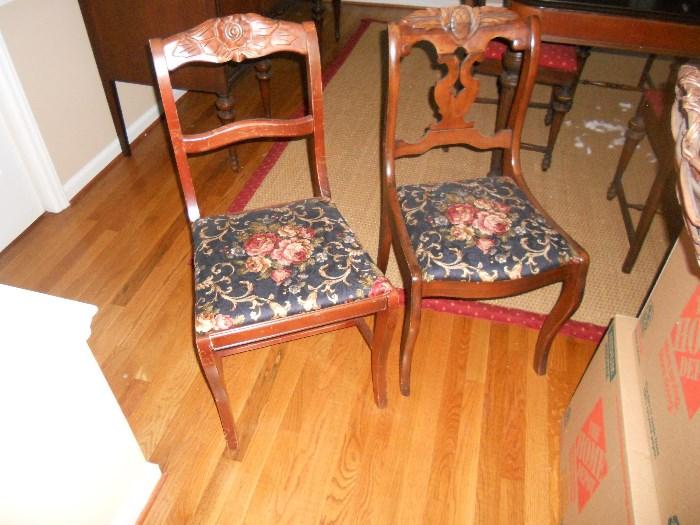 2 accent chairs 