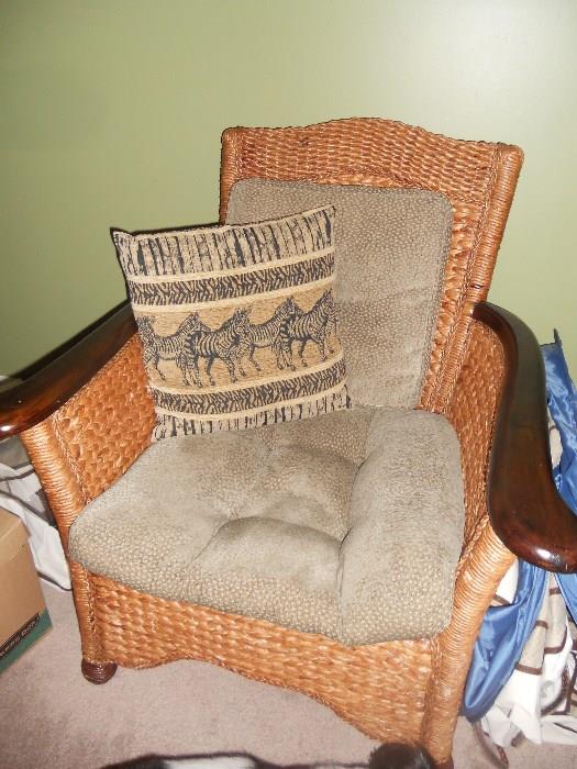 Wicker chair