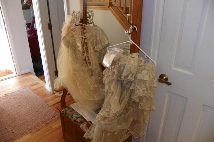 Antique Lace Wedding Gown