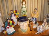 Royal Doulton, NAO by Lladro and other figurines