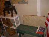 Benches, etc. in Garage