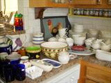 Kitchen dishware and serving pieces