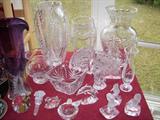 Waterford, Swarovski, Gorham and other crystal