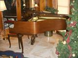 Side view of Knabe Baby Grand piano