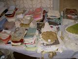 An example of the assorted linens for sale