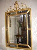 Lovely mirror attributed to LaBarge