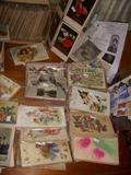 A fraction of the 100's (maybe 1000's) of postcards.  We're still sorting through BOXES and BOXES of postcards. Many Michigan views, too!