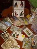 A fraction of the 100's of postcards