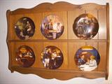 Norman Rockwell collector plates