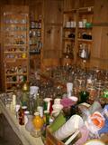 LOTS of vases of all shapes & sizes, along with some knickknacks