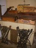 Treadle sewing machine components