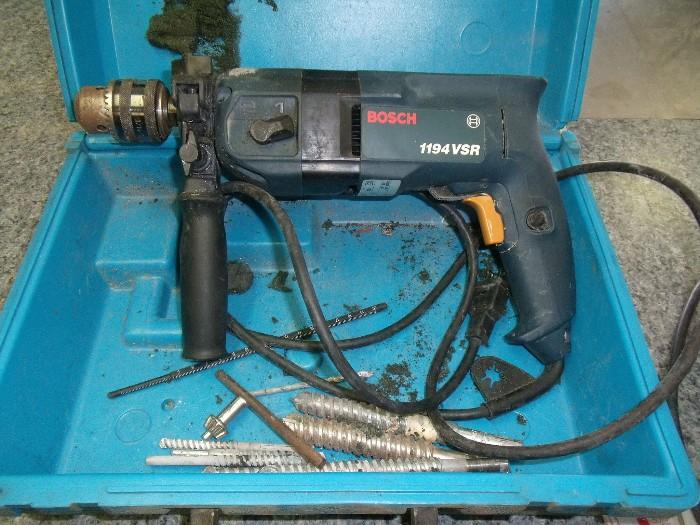 Bosch 1194VSR Hammer Drill   $62