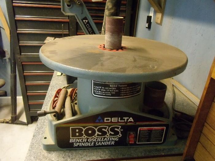 Delta "BOSS"-Bench Oscillating Spindle Sander