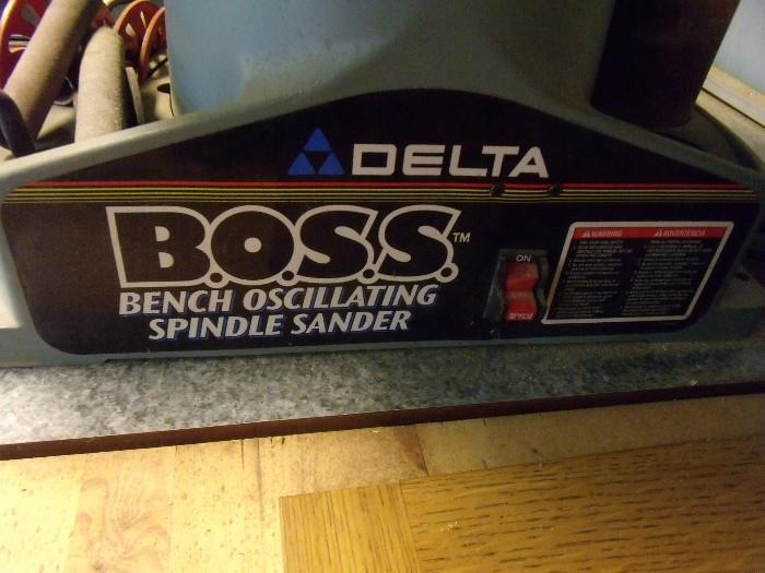Delta "BOSS"-Bench Oscillating Spindle Sander  $400