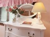 white dresser w mirror
