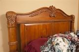 Detail of Queen bed head board