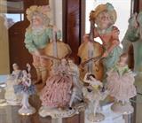 Bisque and Dresden Figurines