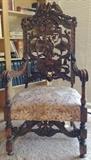 Magnificent Antique Chair, Fit-For-A-King