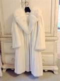 Sumptuous White Mink Coat