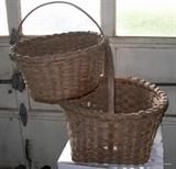 Hand made Baskets white oak