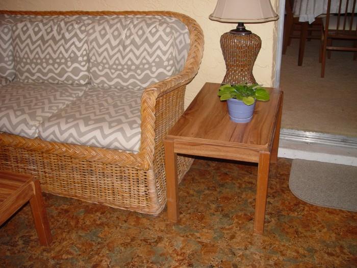 Several end table sets for sale