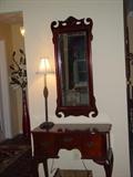 Beautiful Antique table and mirror