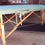 More of the folding massage table