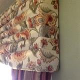 Another close up of one of the many window treatments