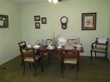 Willett Solid Cherry Dining Table With 6 Chairs