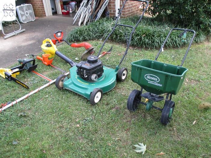 Yard Tools & Lawn Mower
