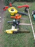 Chain Saw, Blower, Trimmer, Weed Eater. Lawn Mower...Lots Of Nice Items Found in The Garage