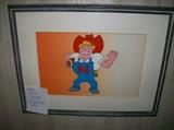 NEBRASKA HARRY HUSKER~BY LOCAL OMAHA CARTOONIST KENNEDY