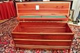 Lane cedar chest undressed...
