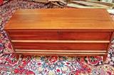 Lane cedar chest on Persian Rug