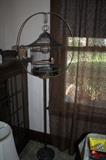 Fabulous antique hanging bird cage with stand!
