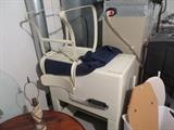 old ironer and chair
