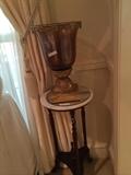                     Decorative urn; plant stand