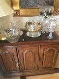              Large serving bowls; decorative items; 