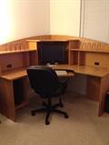 Computer Desk - completely disassembled, includes original assembly manual