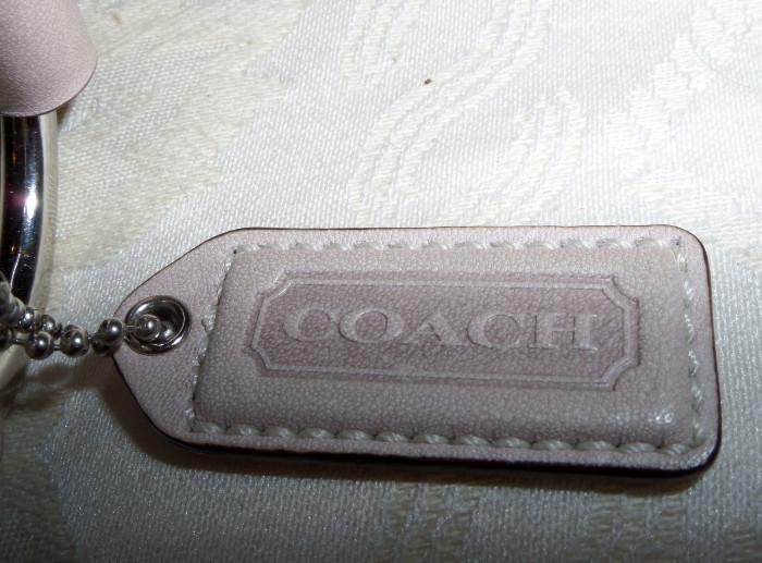 Coach purse tag
