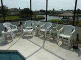 Resin Patio Chairs & Tables