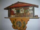 Unique CooCoo Clock from West Germany WWII with Swiss Movements