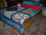 Large Vintage Hand Made Needlepoint Rug