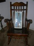 Franklin Mint, Diana - The People's Princess Portrait Doll, MINT IN BOX! Lovely Walnut Rocker perfect for a cozy evening!